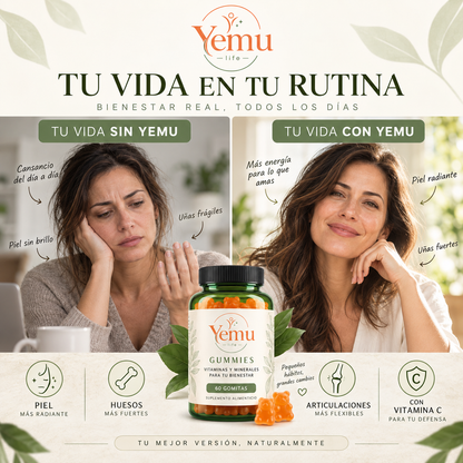 Colágeno Hidrolizado con Vitamina C — 60 gomitas